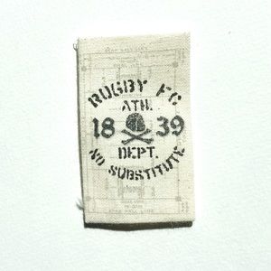 Vintage unfinished canvas Rugby Ralph Lauren label